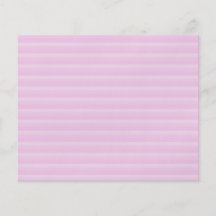 Pretty Pastel Pink Stripes. Full Color Flyer