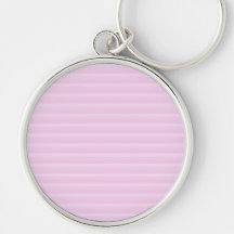 Pretty Pastel Pink Stripes. Keychains