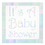 Pretty Pastels Baby Shower Invitation