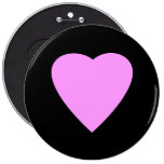 Pretty Pink and Black Love Heart.