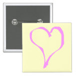 Pretty Pink and Cream Love Heart.