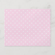 Pretty pink and white love heart pattern. flyer