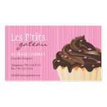 Pretty Pink Cupcake Business Card