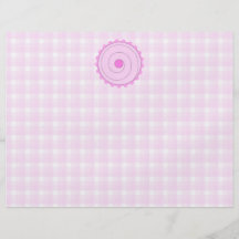 Pretty Pink Cupcake. Full Color Flyer