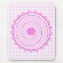 Pretty Pink Cupcake. Mousepads