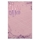 Pretty Pink Diva Design stationery