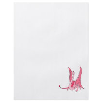 Pretty Pink Fantasy Dragon Flyer Design