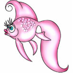 Pretty Pink Fish photo sculptures
