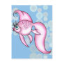 Pretty Pink Fish Post Cards