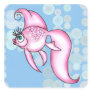 Pretty Pink Fish Stickers