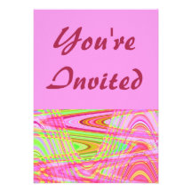 pretty pink invite