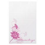 Pretty Pink Notepad stationery