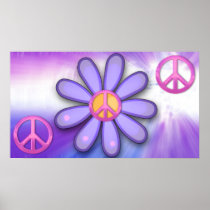 Pretty Pink Peace Sign