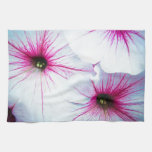 Pretty Pink Petunias Hand Towels