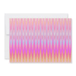 Pretty Pink Rainbow Ridges Custom Invitation