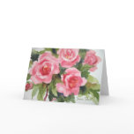 Pretty Pink Roses Card 234