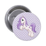 Pretty Pony Pinback Buttons