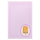 Pretty Popsicles Orange Fruit Kawaii Stationery