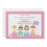 Pretty Princess Birthday Party Invitation