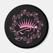 Pretty Princess Crown Magnet