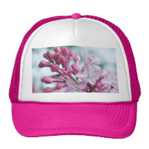 Pretty Purple Lilacs Trucker Hats