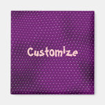Pretty Purple Lizard Skin Scales Refrigerator Magnet