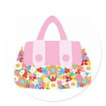 pretty purse sticker