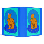 Pretty Red Kitty Binder