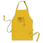 PRETTY spiderweb aprons