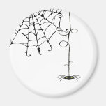 PRETTY spiderweb Fridge Magnets
