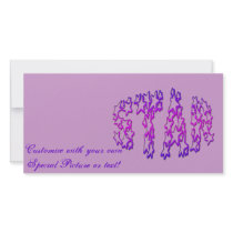 Pretty *STAR* Logo Stars Design Picture Card