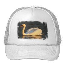 Pretty Swan Baseball Hat