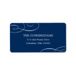 Pretty Swirls Address Labels