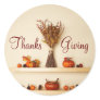 Pretty Thanksgiving Seasonal Decorations Stickers