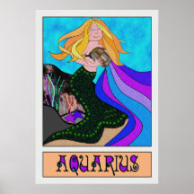 PRETTY WATER BEARER POSTER