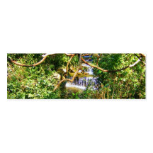 Pretty Waterfall Bookmark Business Card