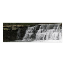 Pretty Waterfall Bookmark Business Card