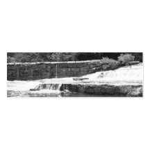 Pretty Waterfall Bookmark Business Cards