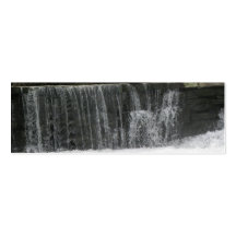 Pretty Waterfall Bookmark Business Cards