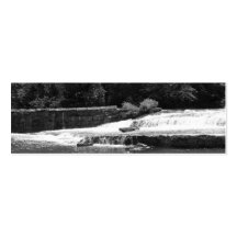 Pretty Waterfall Bookmark Business Cards