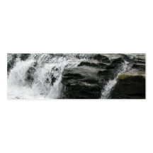 Pretty Waterfall Bookmark Business Cards