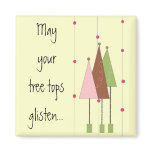 Pretty Whimsical Trees magnets