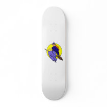 Pretty witch skateboard
