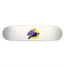 Pretty witch skateboard