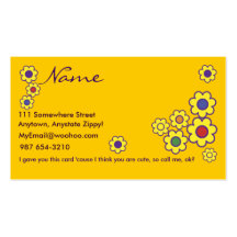 Pretty Witty Lesbian Business Card