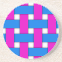 Pretty woven coaster