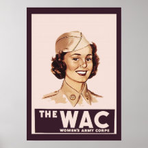 Pretty WWII WAC Posters