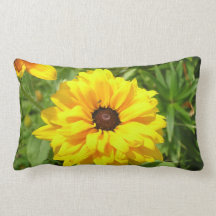 Pretty Yellow Flower American Mojo Pillow