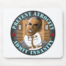 Prevent Atrocity - Admit Insanity Mousepads