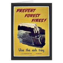 Prevent Forest Fires Card